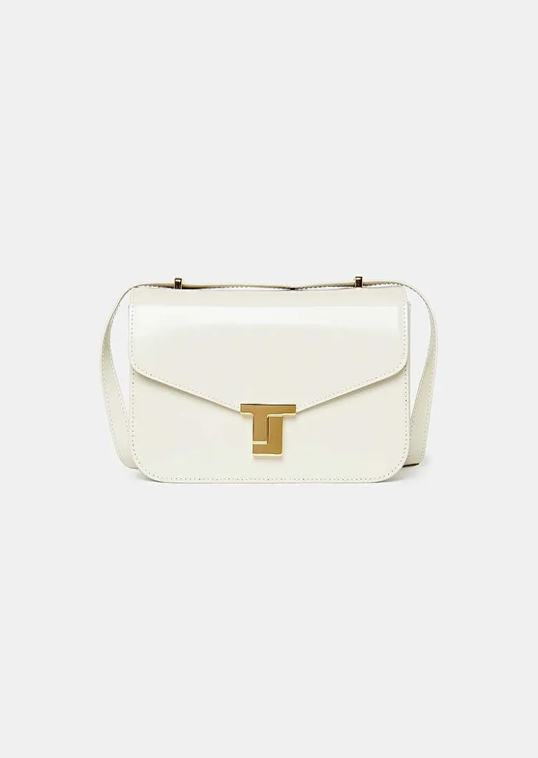 TARA JARMON 8 Bis Ecru Leather Bag Fashion