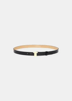TARA JARMON 8 Bis Mini Black Leather Belt Shop