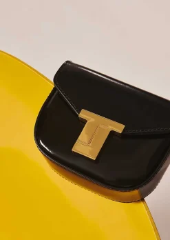 TARA JARMON 8 Bis Mini Black Leather Bag Best