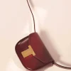 TARA JARMON 8 Bis Mini Burgundy Leather Bag New