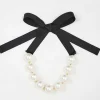 TARA JARMON Bella Pearly Ecru Necklace Online