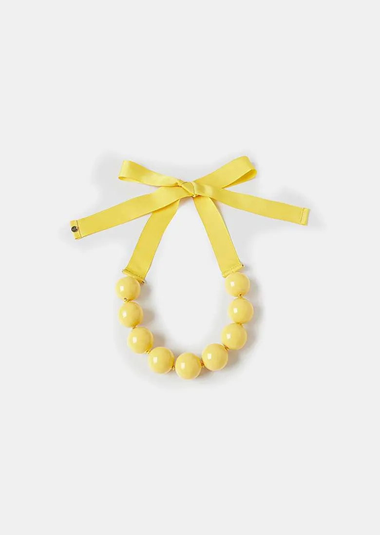 TARA JARMON Bella Yellow Necklace Sale