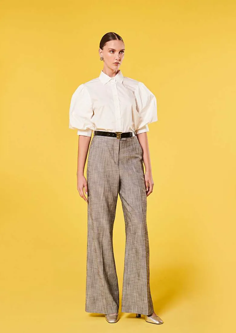 TARA JARMON Calypso White Poplin Shirt Best Sale