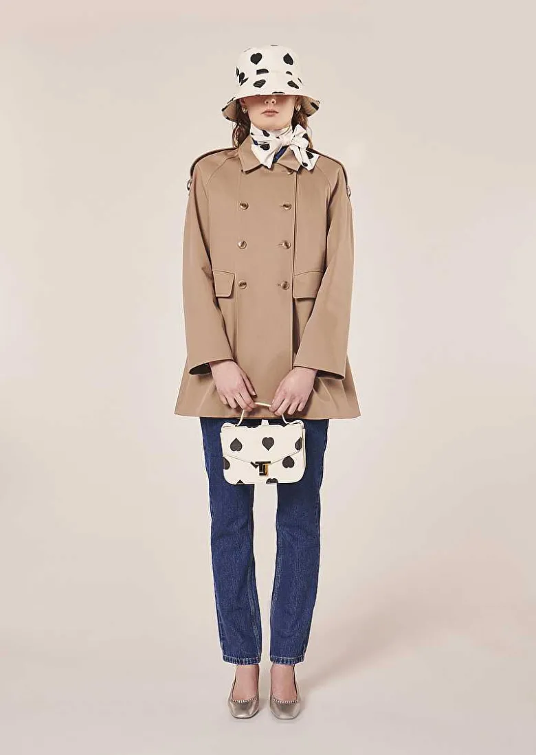 TARA JARMON Isola Beige Trench-Coat Sale