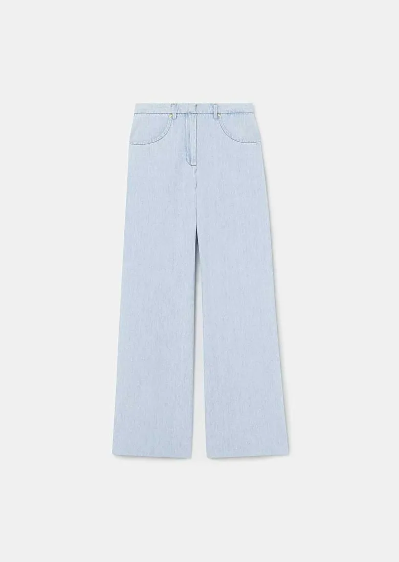 TARA JARMON Jerome Light Blue Denim Jeans Outlet