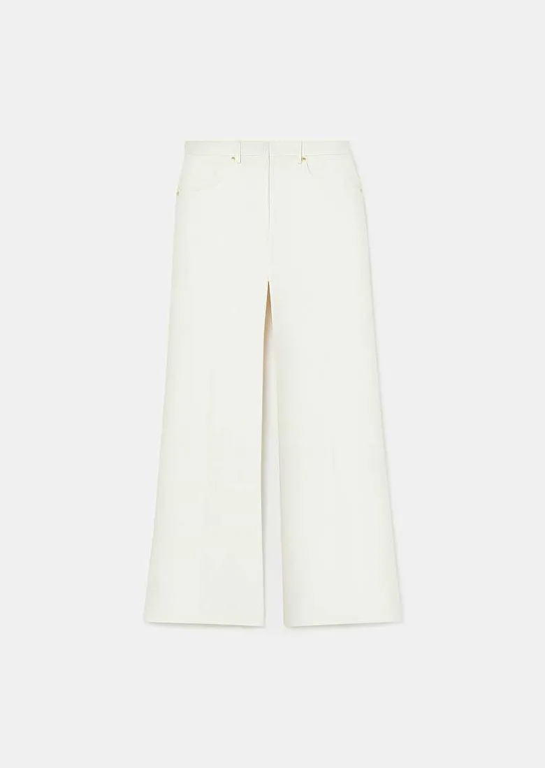 TARA JARMON Jerome White Denim Jeans Sale