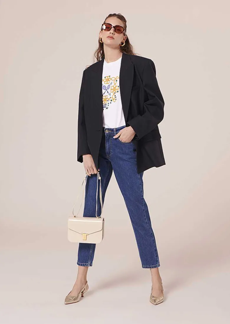 TARA JARMON John Blue Denim Jeans Fashion