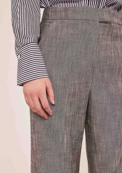 TARA JARMON Primavera Grey Suit Pants Flash Sale