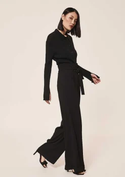 TARA JARMON Pyla Black Pants Outlet