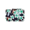 TARA JARMON Sabrina Midnight Blue Flower Printed Soft Clutch Hot