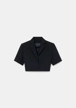 TARA JARMON Varosa Black Cold Wool Jacket Shop