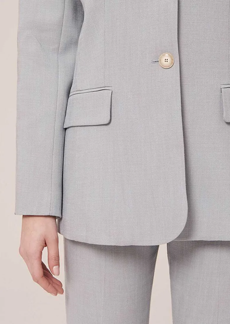 TARA JARMON Vasilie Blue Suit Jacket Discount