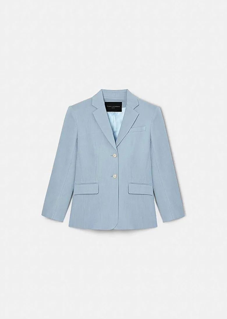 TARA JARMON Vasilie Blue Suit Jacket Discount