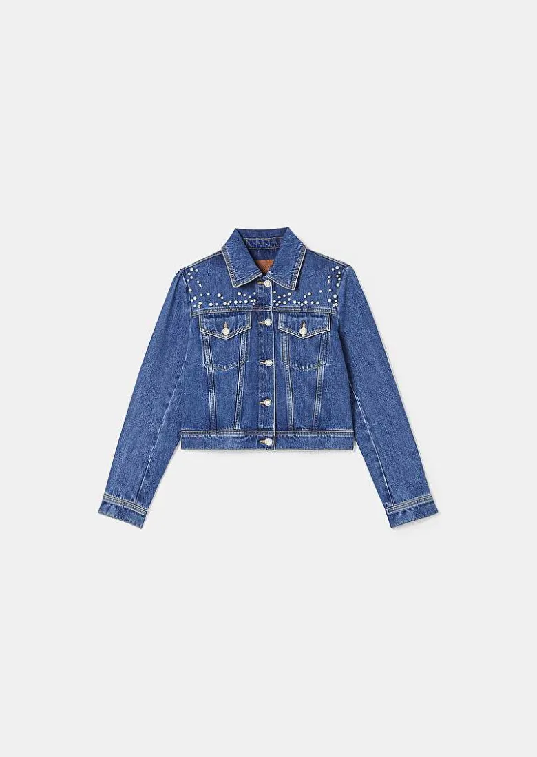 TARA JARMON Vicky Blue Denim Jacket Shop