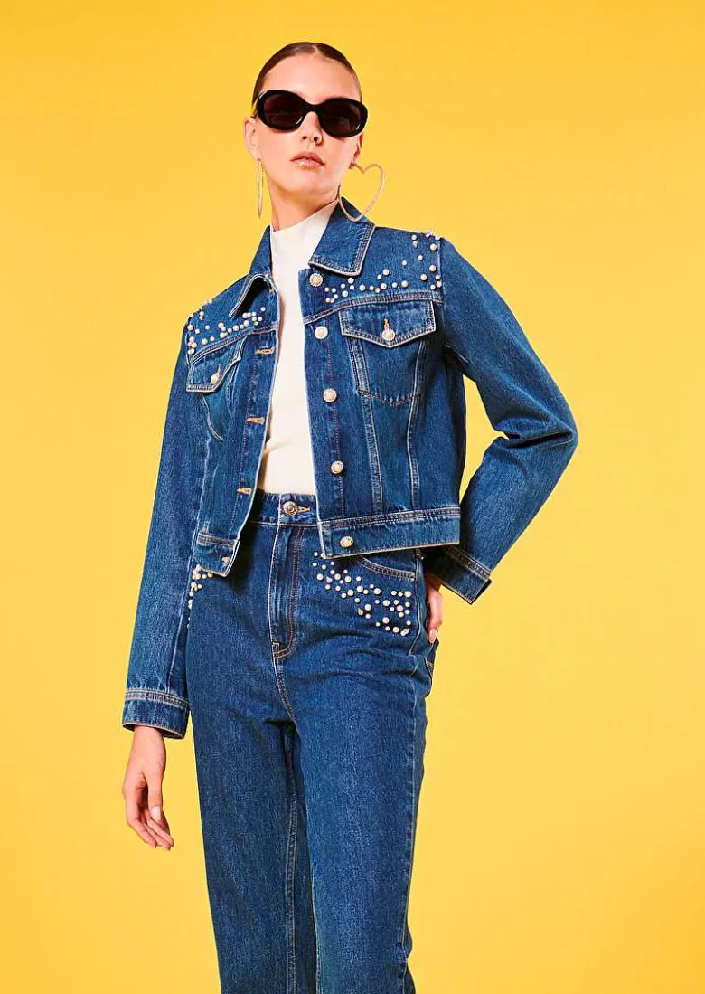 TARA JARMON Vicky Blue Denim Jacket Shop