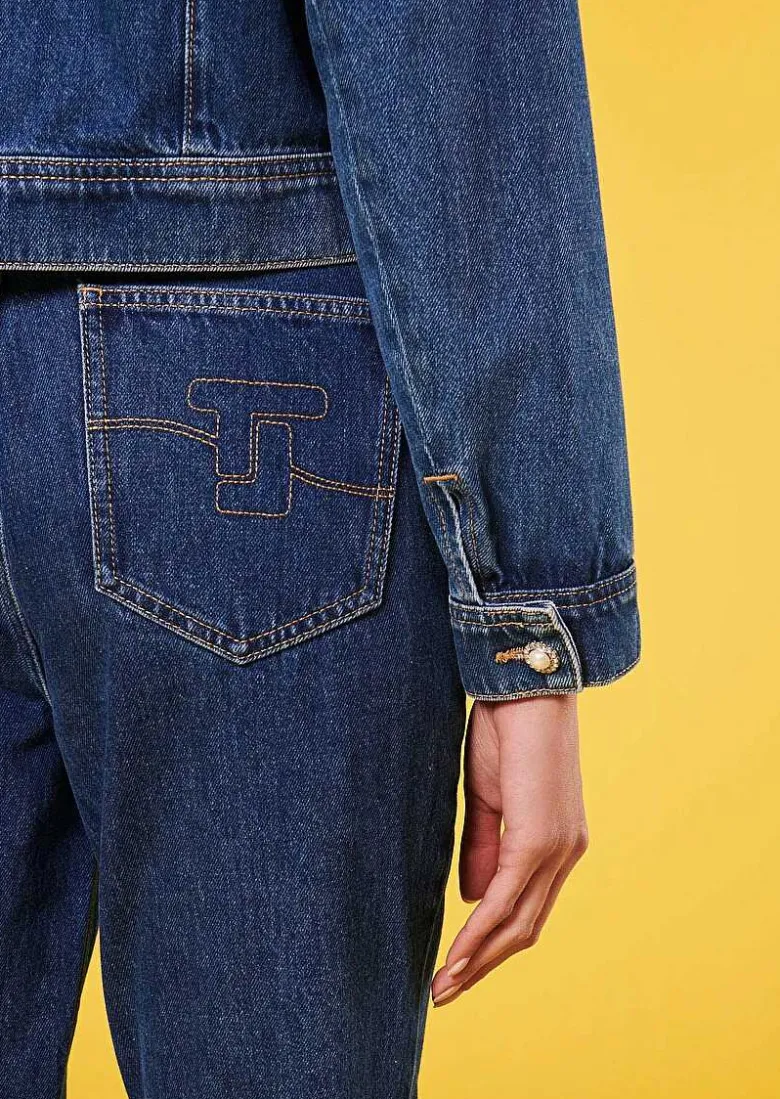 TARA JARMON Vicky Blue Denim Jacket Shop