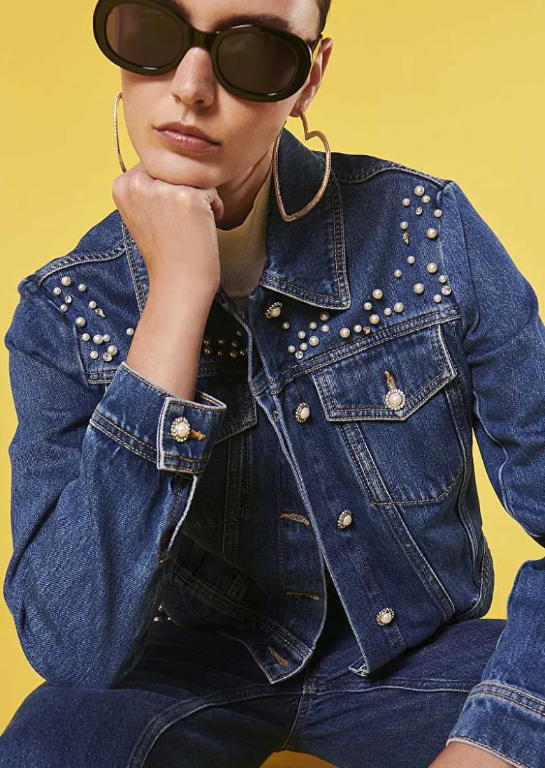 TARA JARMON Vicky Blue Denim Jacket Shop
