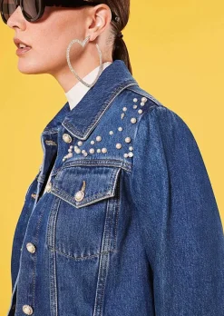 TARA JARMON Vicky Blue Denim Jacket Shop