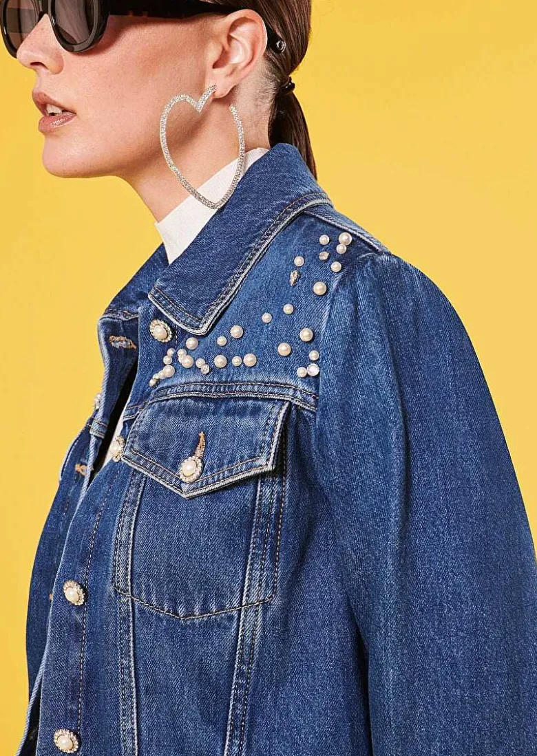 TARA JARMON Vicky Blue Denim Jacket Shop